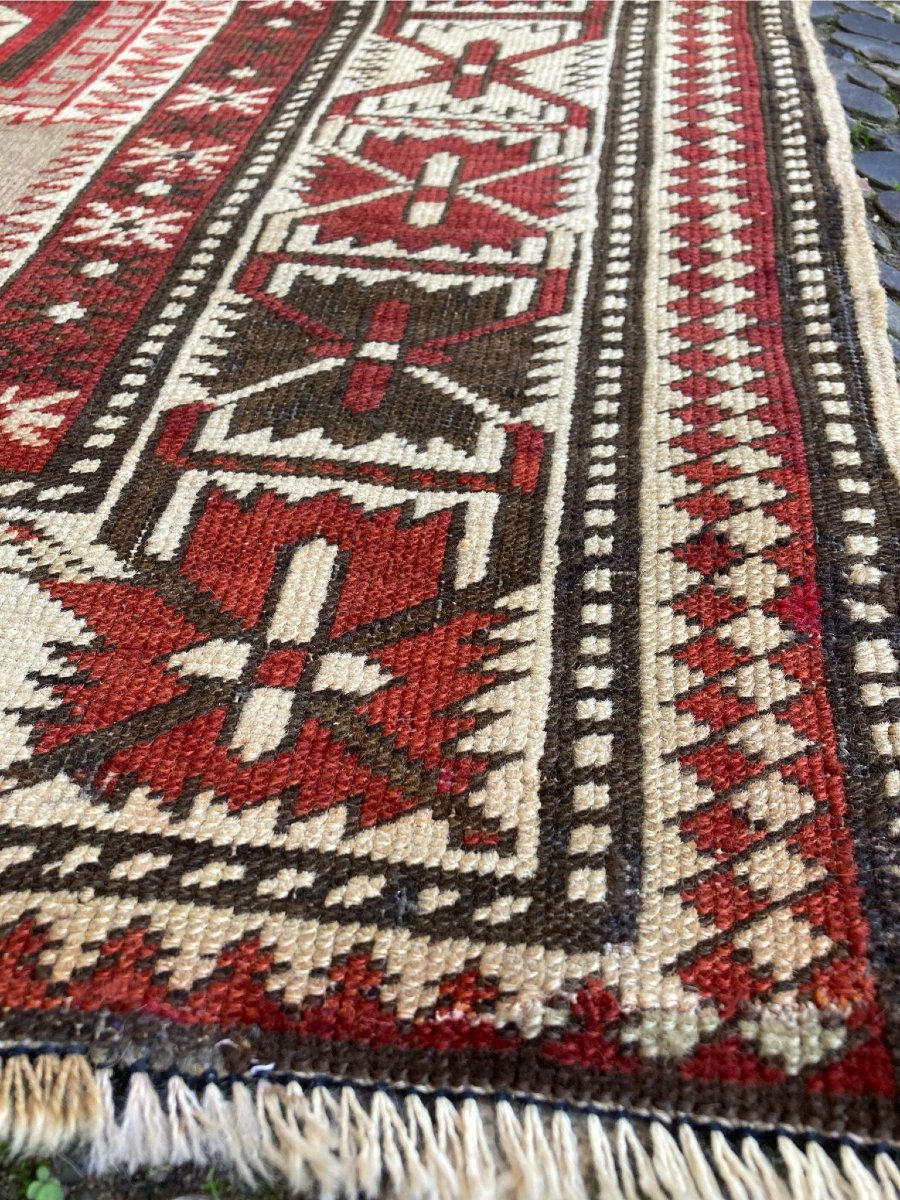 Shirvan Rug - Caucasus. Circa 1920. 200 X 120 Cm-photo-3