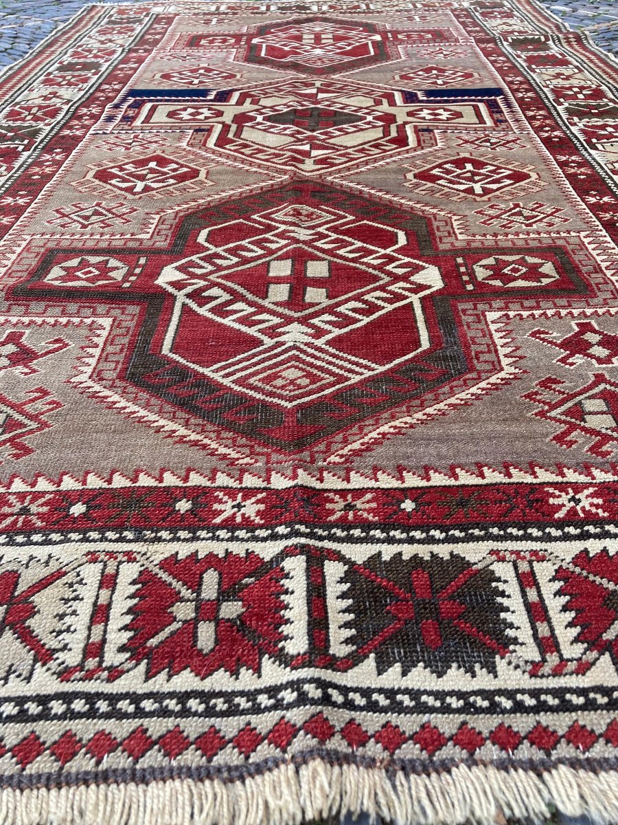 Shirvan Rug - Caucasus. Circa 1920. 200 X 120 Cm-photo-2