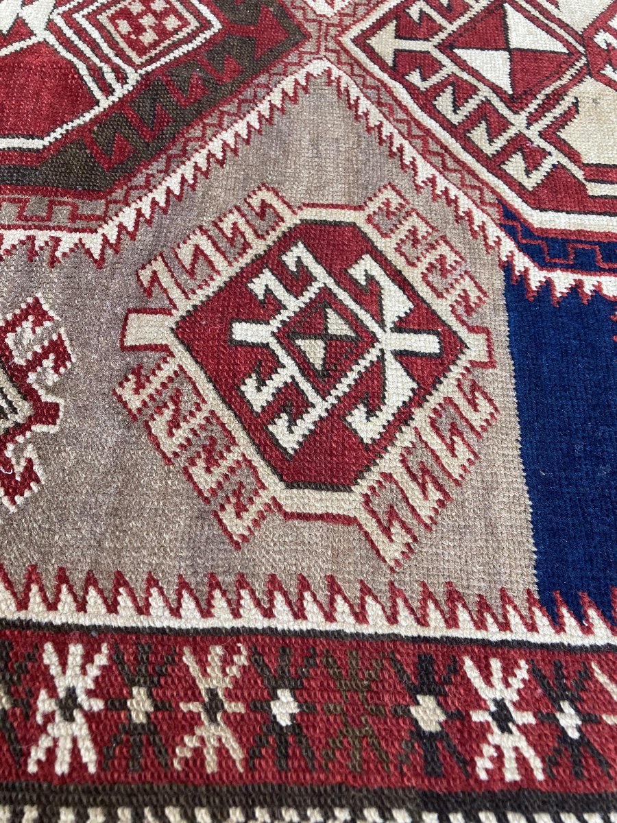 Shirvan Rug - Caucasus. Circa 1920. 200 X 120 Cm-photo-5