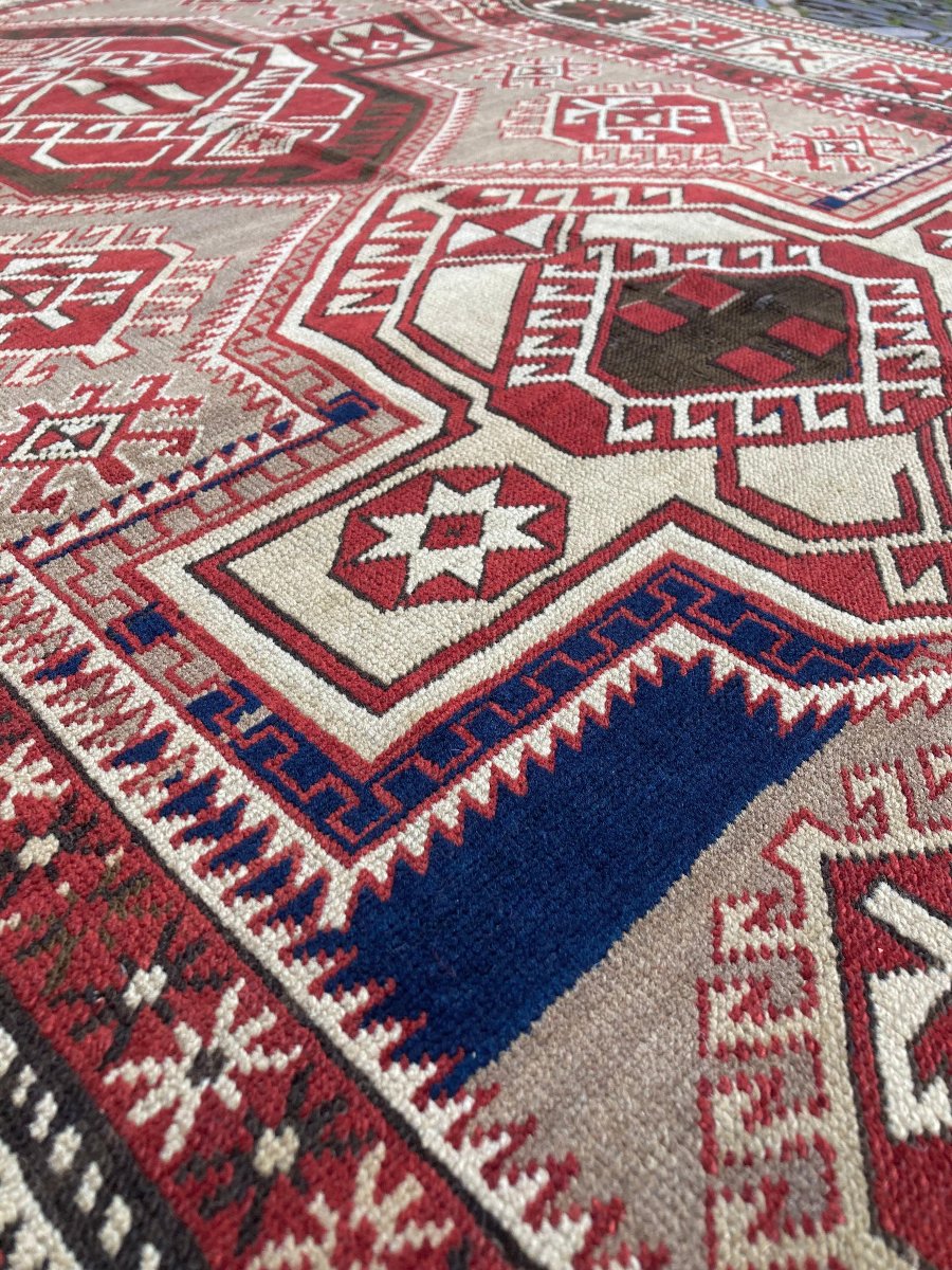 Shirvan Rug - Caucasus. Circa 1920. 200 X 120 Cm-photo-6