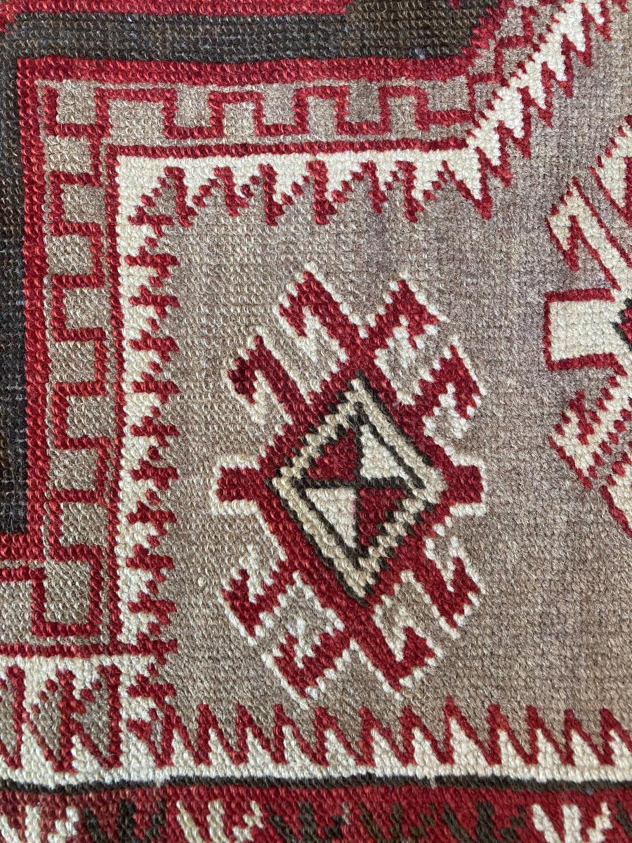 Shirvan Rug - Caucasus. Circa 1920. 200 X 120 Cm-photo-7