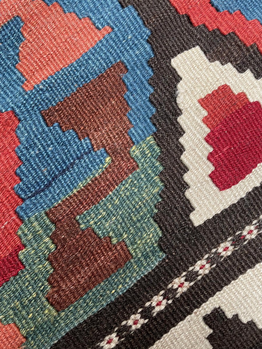 Qashqai Kilim - Persia. Circa 1920. 300 X 165 Cm-photo-7