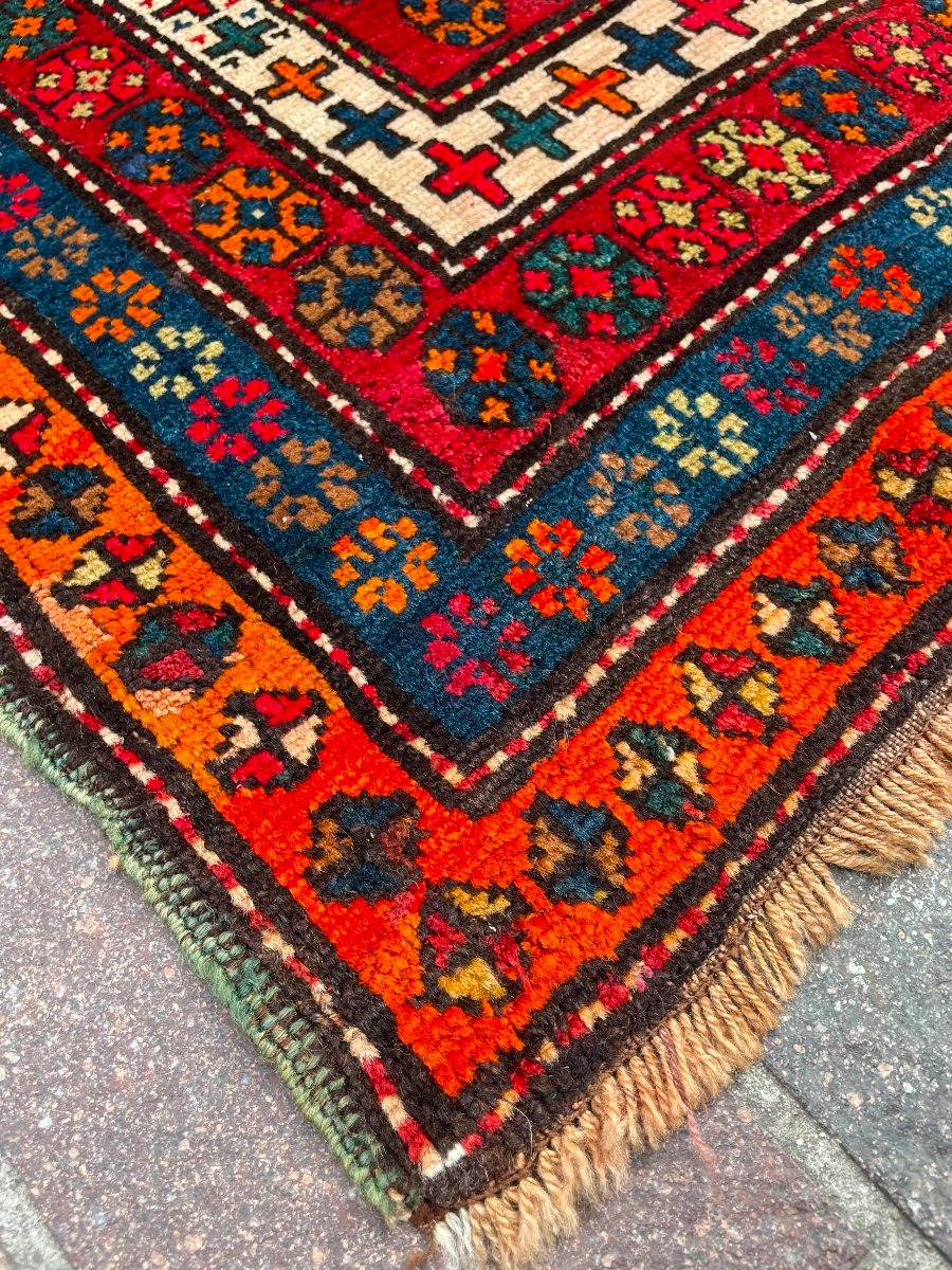 Tapis Arménie - Caucase. Daté 1916. 255 x 170 cm-photo-3