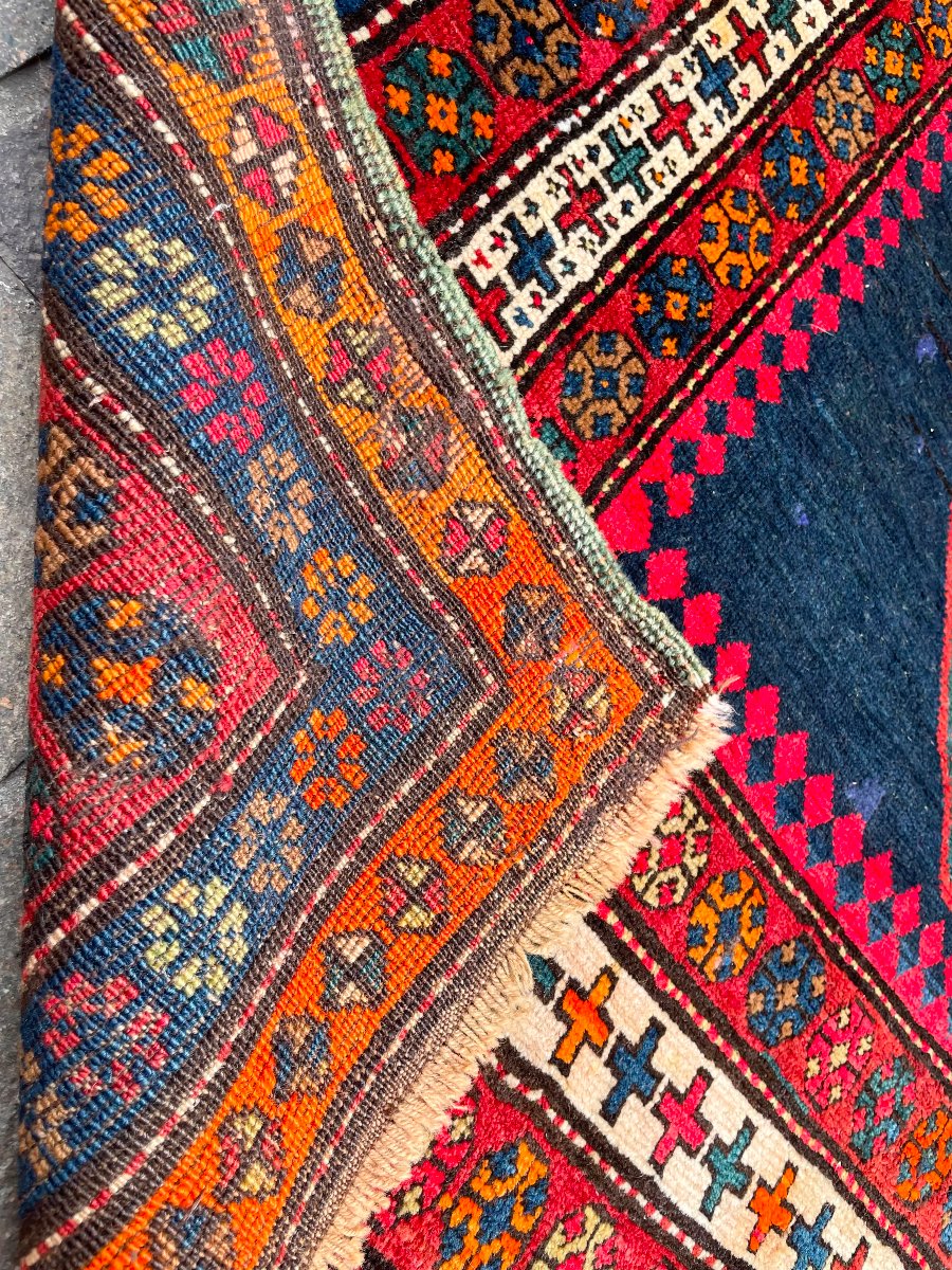 Tapis Arménie - Caucase. Daté 1916. 255 x 170 cm-photo-5