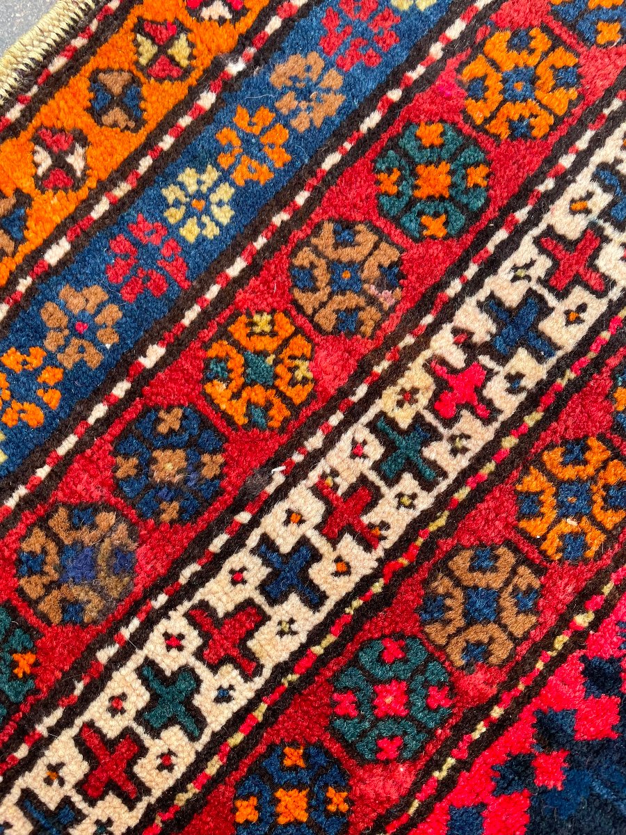 Tapis Arménie - Caucase. Daté 1916. 255 x 170 cm-photo-7