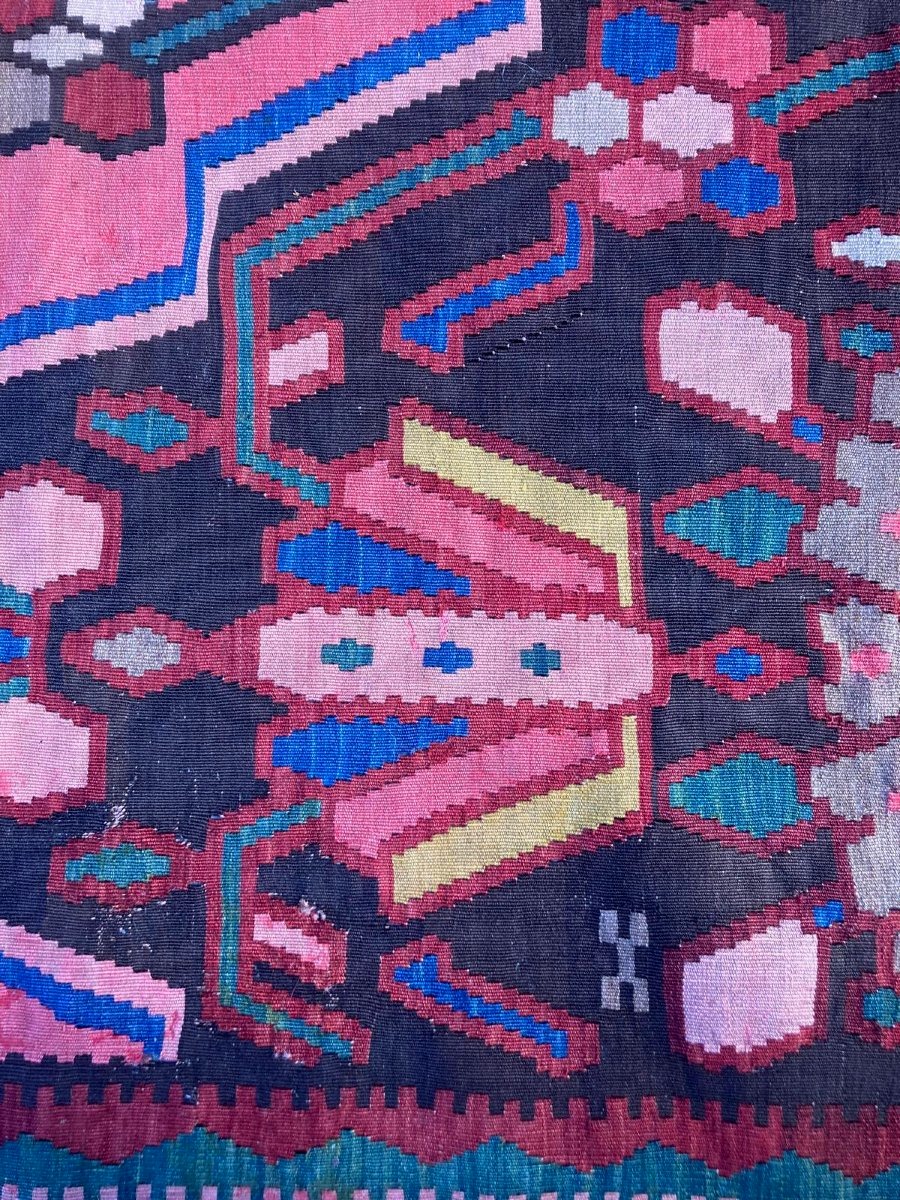 Karabakh Kilim - Armenia. Circa 1880. 425 X 220 Cm-photo-4