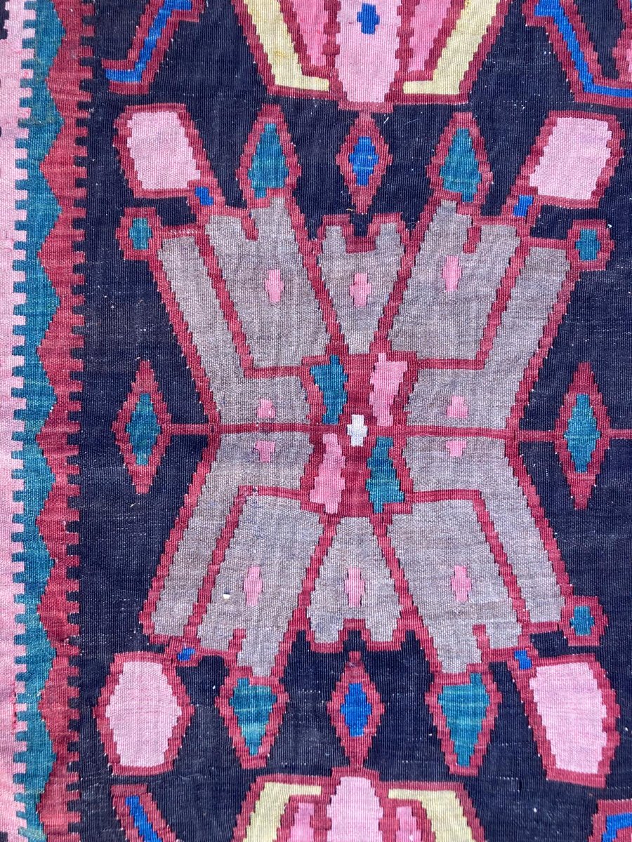 Karabakh Kilim - Armenia. Circa 1880. 425 X 220 Cm-photo-5