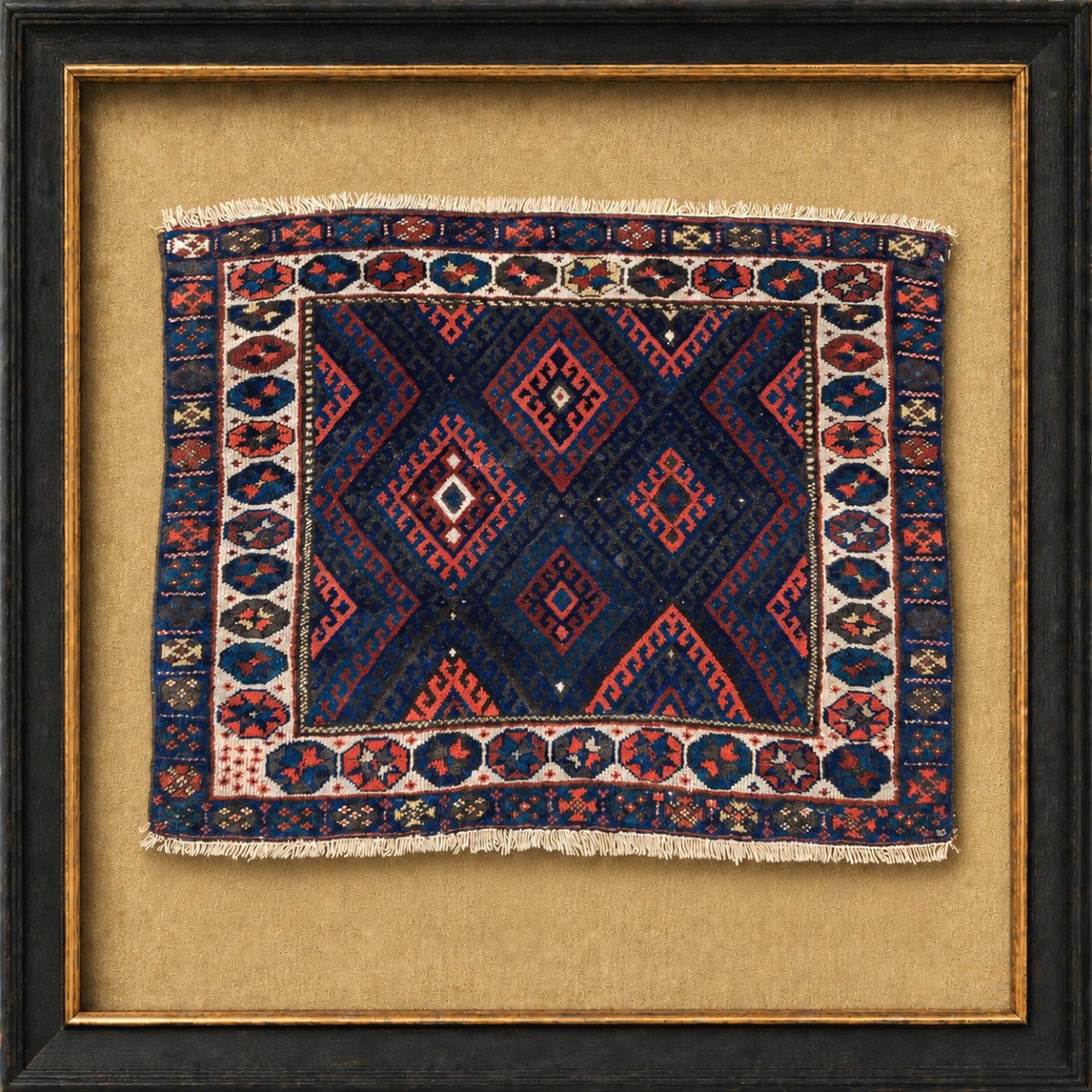 Khorjin / Face de sacoche. Qashqai. Perse. Circa 1900.  100 x 80 cm