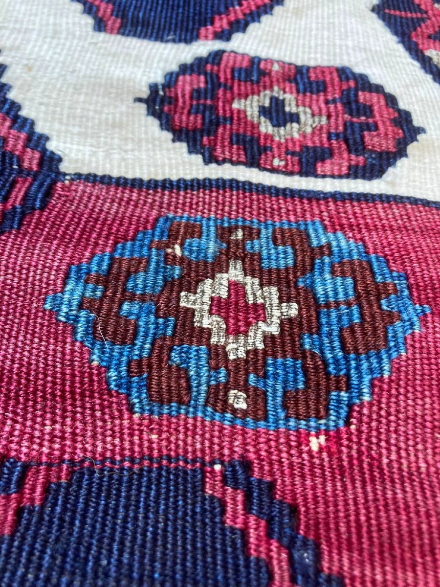 Malatya Kilim / Anatolia. Circa 1880.  Museum-quality Piece. 400 X 86 Cm-photo-3