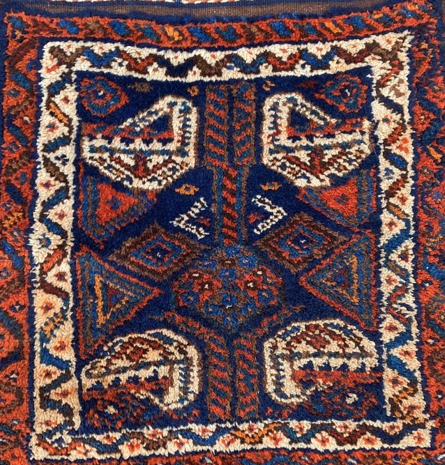 Khorjin (sacoche). Qashqai. Perse. Circa 1900. 68 x 55 cm-photo-1