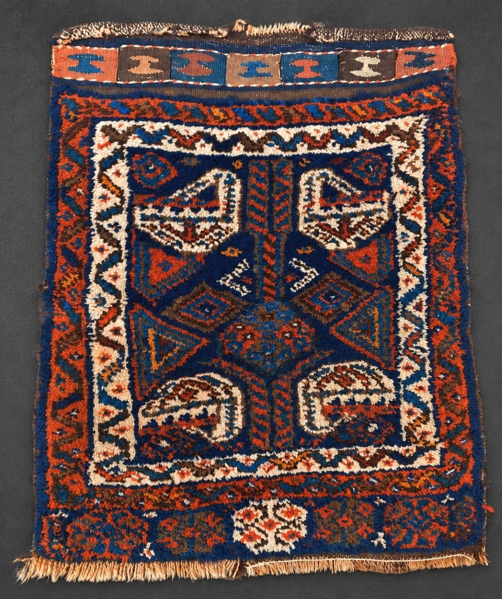 Khorjin (sacoche). Qashqai. Perse. Circa 1900. 68 x 55 cm