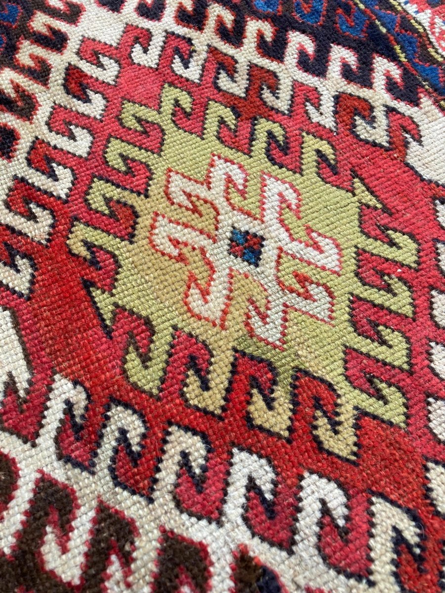 Tapis Karabag. Arménie. Circa 1880. 202 x 111 cm-photo-4
