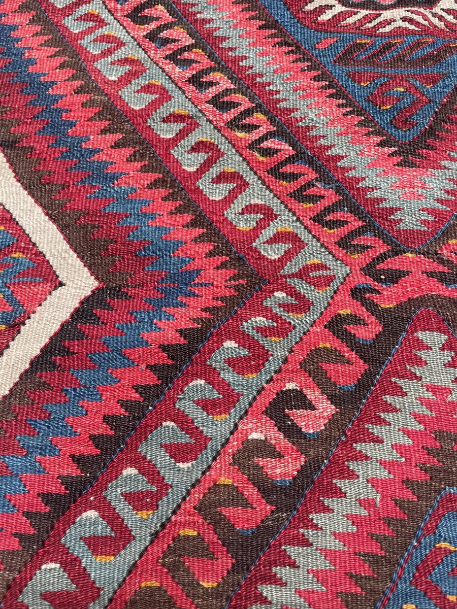 Kilim Fethiye - Anatolie. Circa 1920.  275 x 162 cm-photo-2