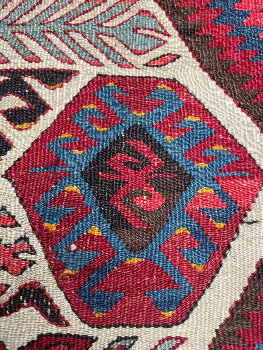 Kilim Fethiye - Anatolie. Circa 1920.  275 x 162 cm-photo-4
