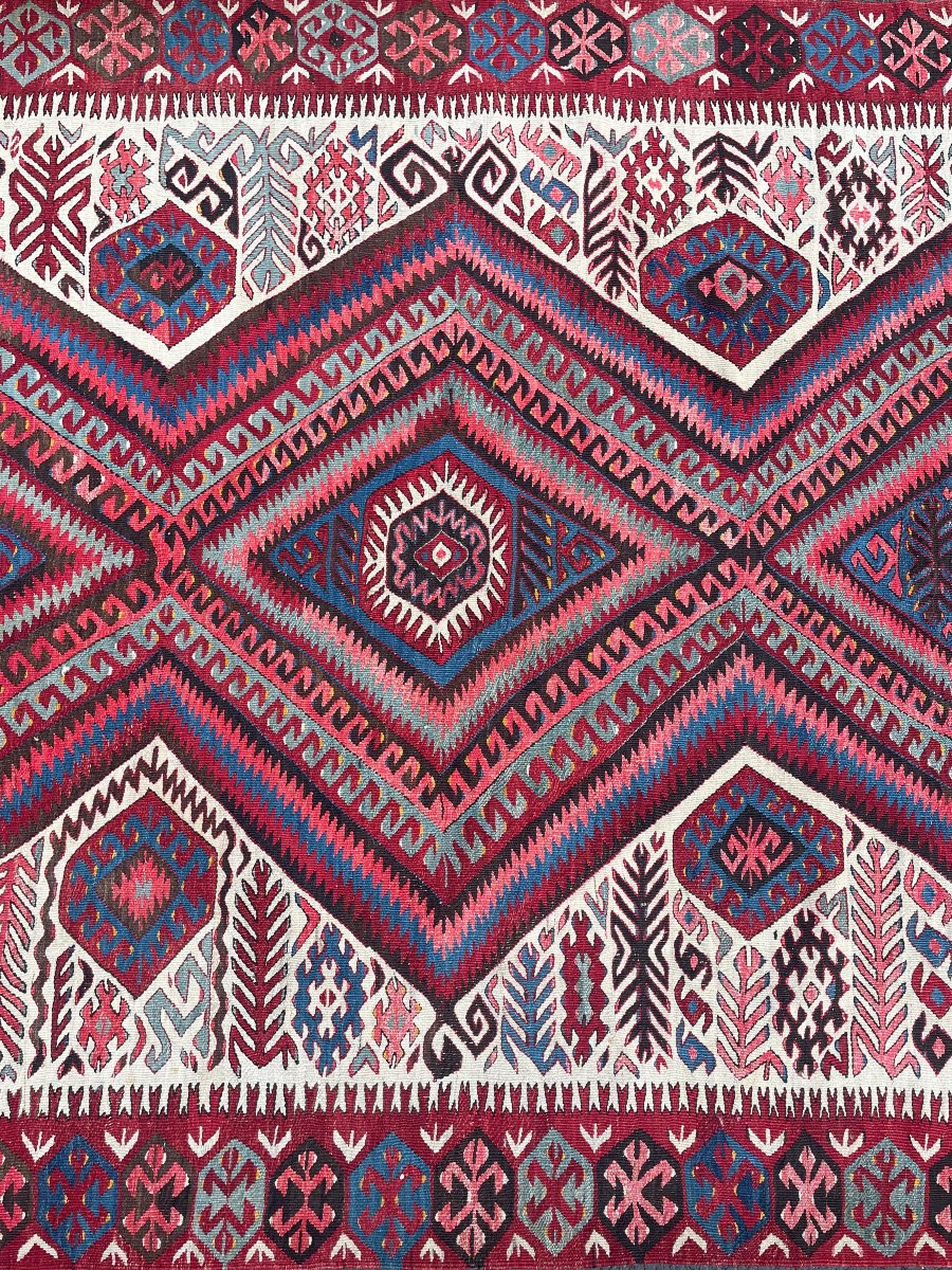 Kilim Fethiye - Anatolie. Circa 1920.  275 x 162 cm-photo-7