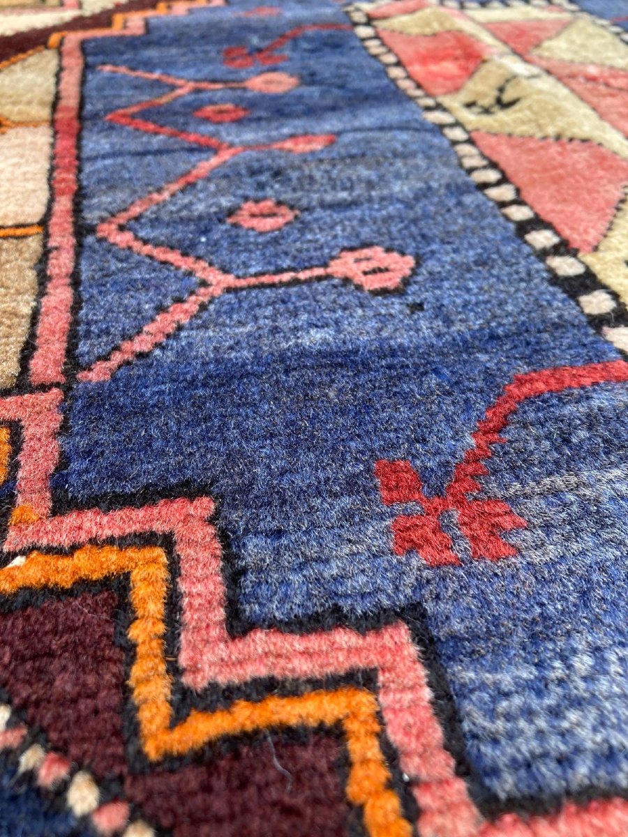 Tapis Karabag. Caucase. Début 20 ième. 275 x 150 cm-photo-4