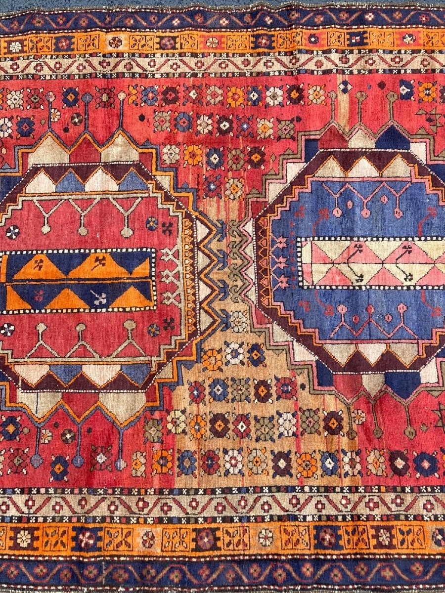 Tapis Karabag. Caucase. Début 20 ième. 275 x 150 cm-photo-2