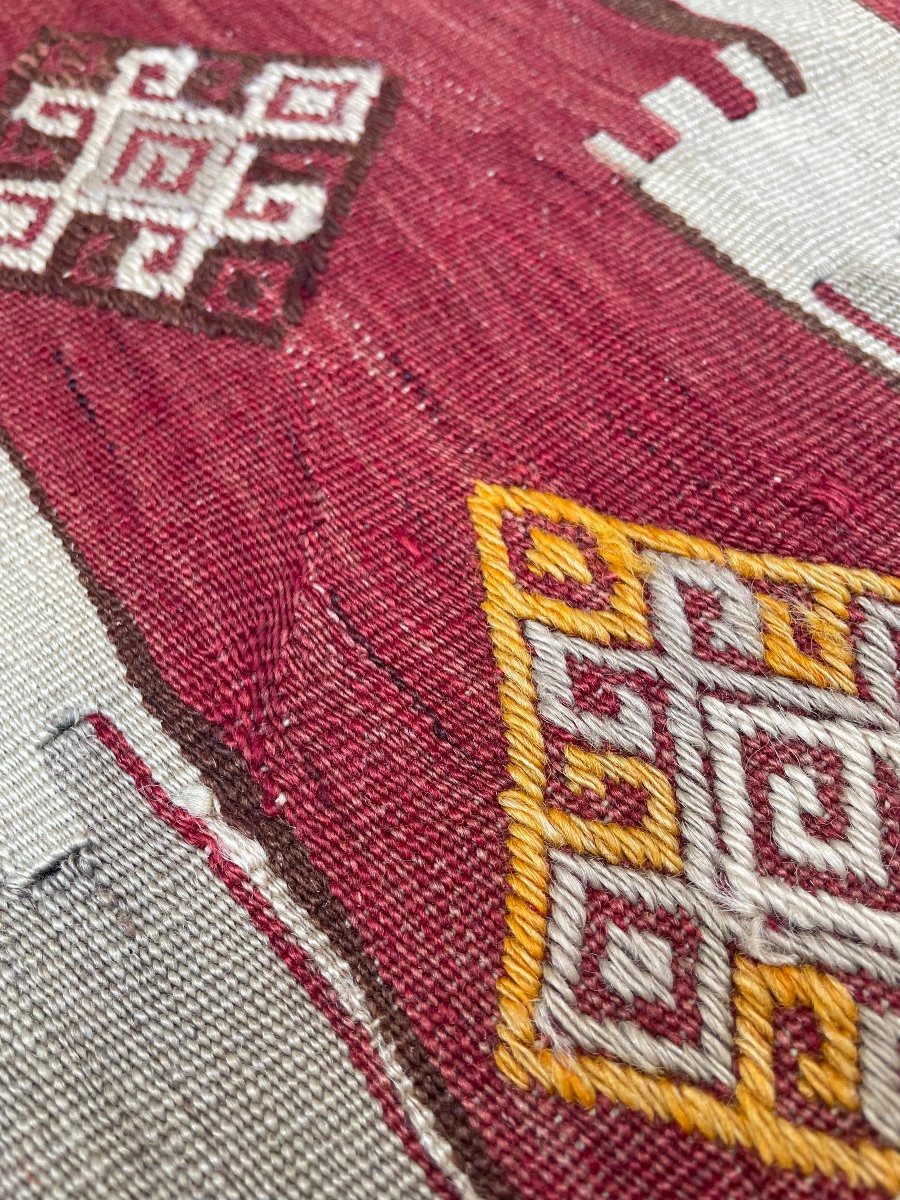 Sivas Kilim. Anatolia. Circa 1930. 270 X 160 Cm-photo-4