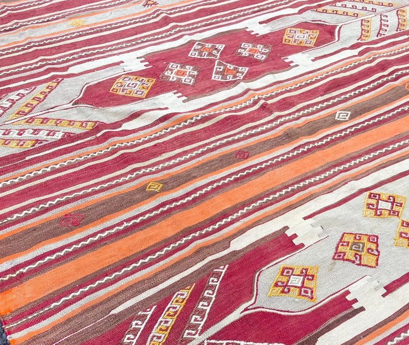 Sivas Kilim. Anatolia. Circa 1930. 270 X 160 Cm-photo-4