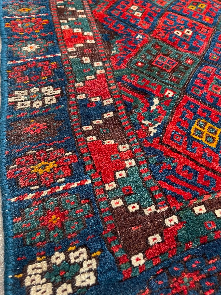 Khorjin Jaff Kurdish. Circa 1880. 106 X 80 Cm-photo-2
