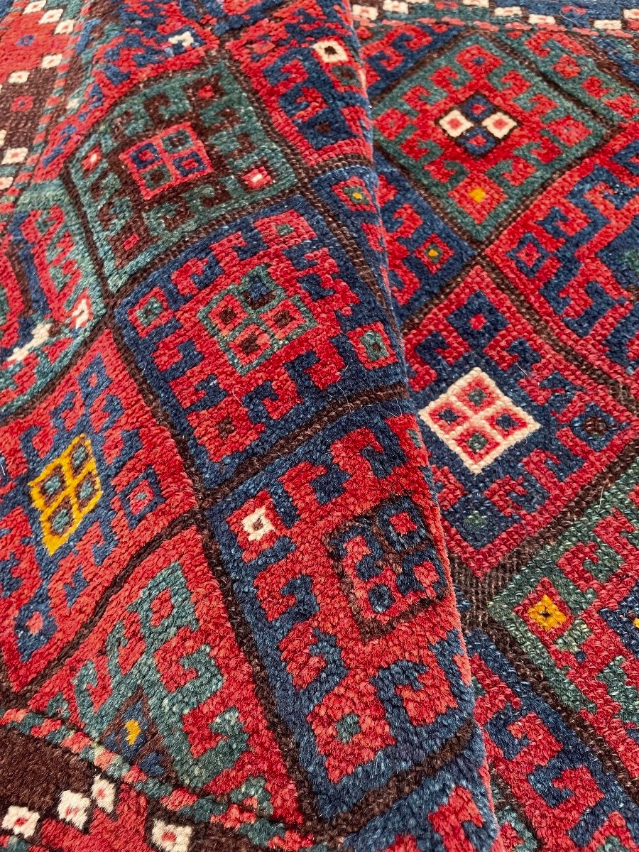 Khorjin Jaff Kurdish. Circa 1880. 106 X 80 Cm-photo-4