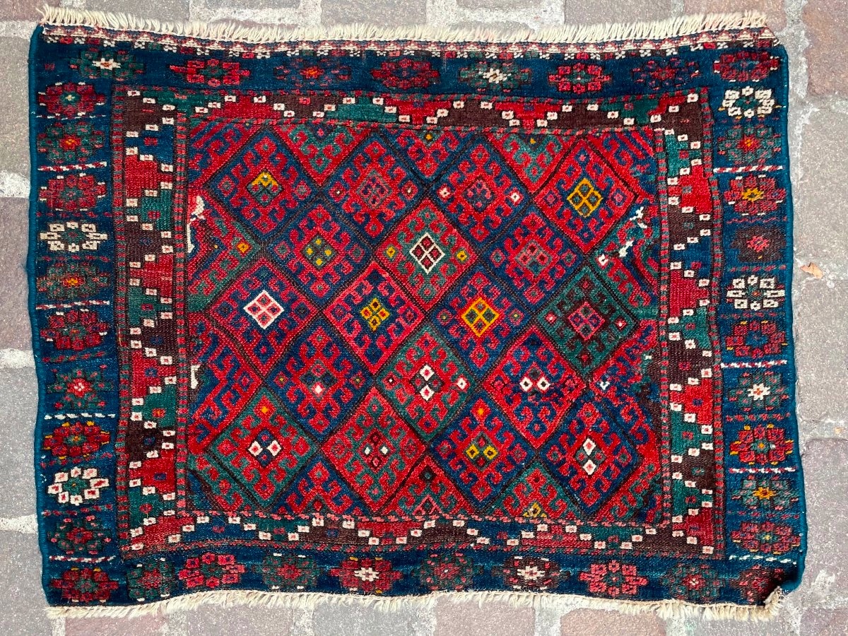 Khorjin Jaff Kurdish. Circa 1880. 106 X 80 Cm-photo-5