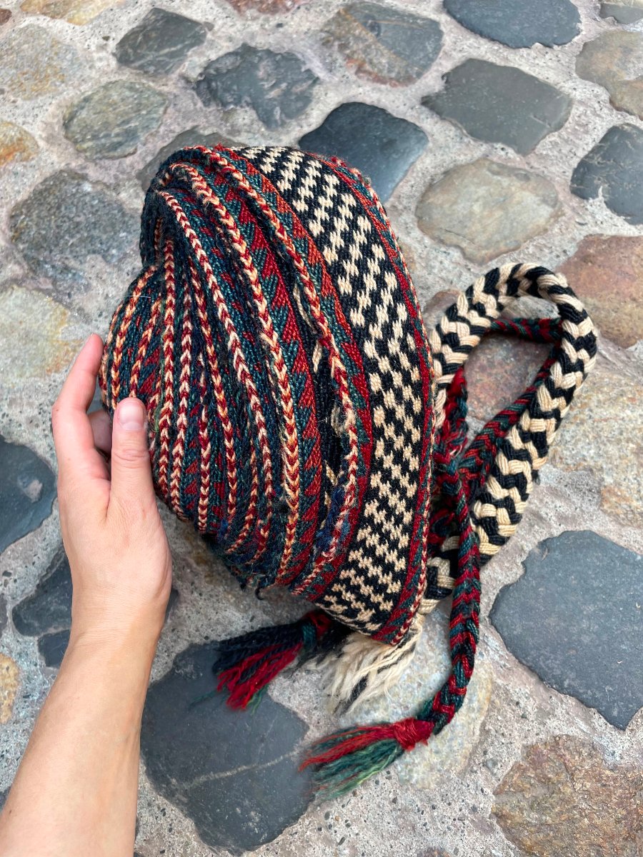 Kilim. Woven Strip From A Shasaven Nomadic Tent. Persia. Circa 1900. 700 X 7 Cm-photo-3