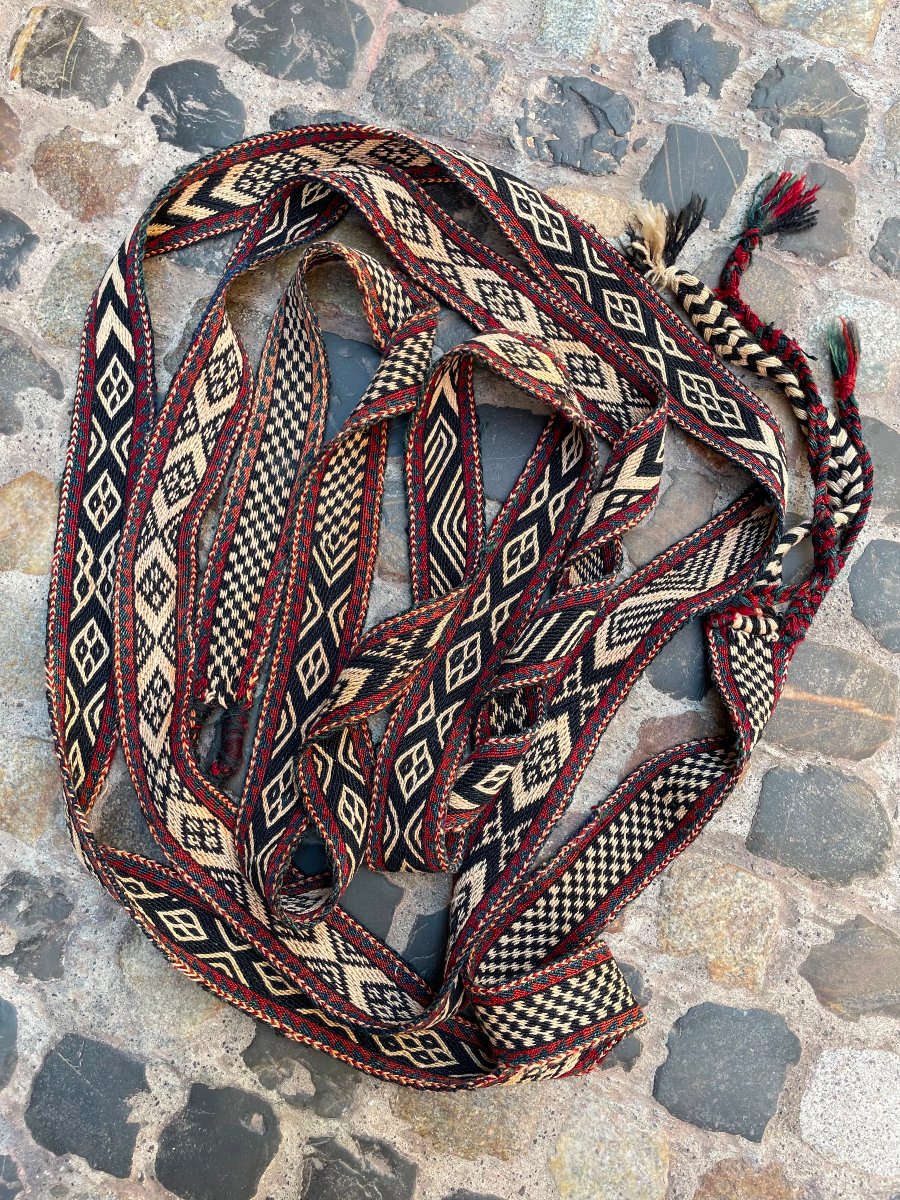 Kilim. Woven Strip From A Shasaven Nomadic Tent. Persia. Circa 1900. 700 X 7 Cm-photo-8