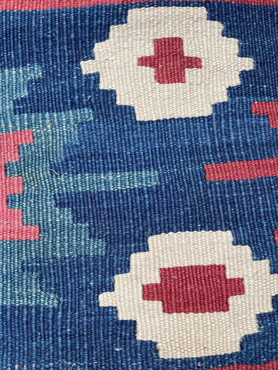 Shasaven Kilim. Persia. Circa 1880. 177 X 169 Cm-photo-3