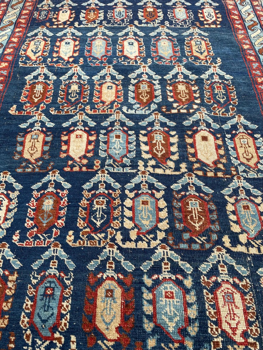Tapis Daghestan. Caucase oriental. Circa 1880. 140 x 100 cm-photo-1