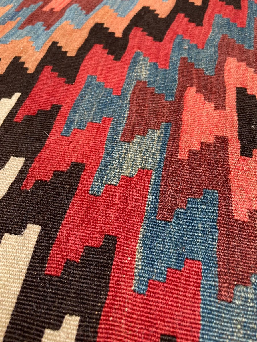 Korkuteli Kilim. Anatolia. Circa 1920. 340 X 175 Cm-photo-1