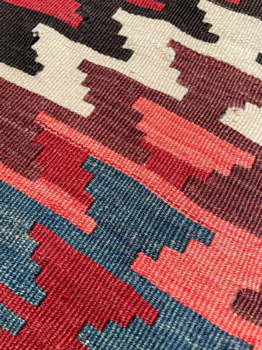 Korkuteli Kilim. Anatolia. Circa 1920. 340 X 175 Cm-photo-5