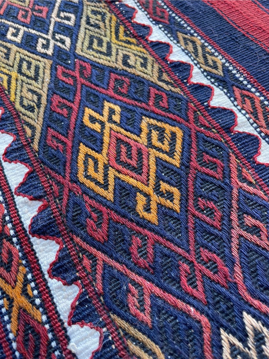 Gallery / Kilim. Gaziantep. Anatolia. Circa 1920. 307 X 75 Cm-photo-3