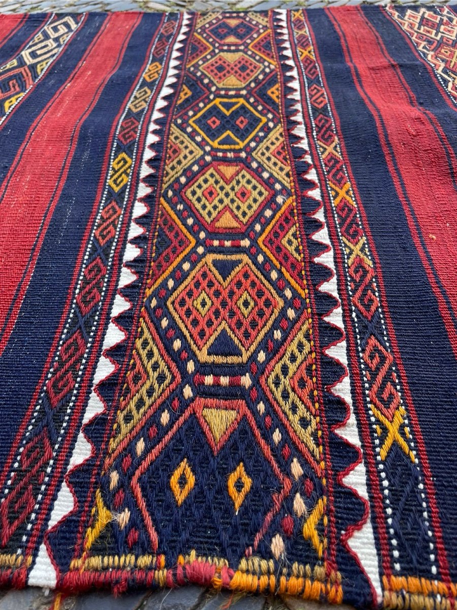 Gallery / Kilim. Gaziantep. Anatolia. Circa 1920. 307 X 75 Cm-photo-4