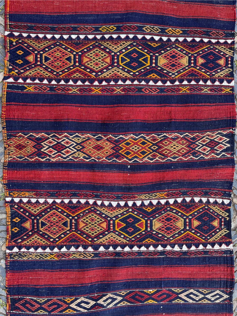 Gallery / Kilim. Gaziantep. Anatolia. Circa 1920. 307 X 75 Cm-photo-1