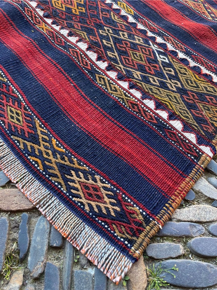 Gallery / Kilim. Gaziantep. Anatolia. Circa 1920. 307 X 75 Cm-photo-2