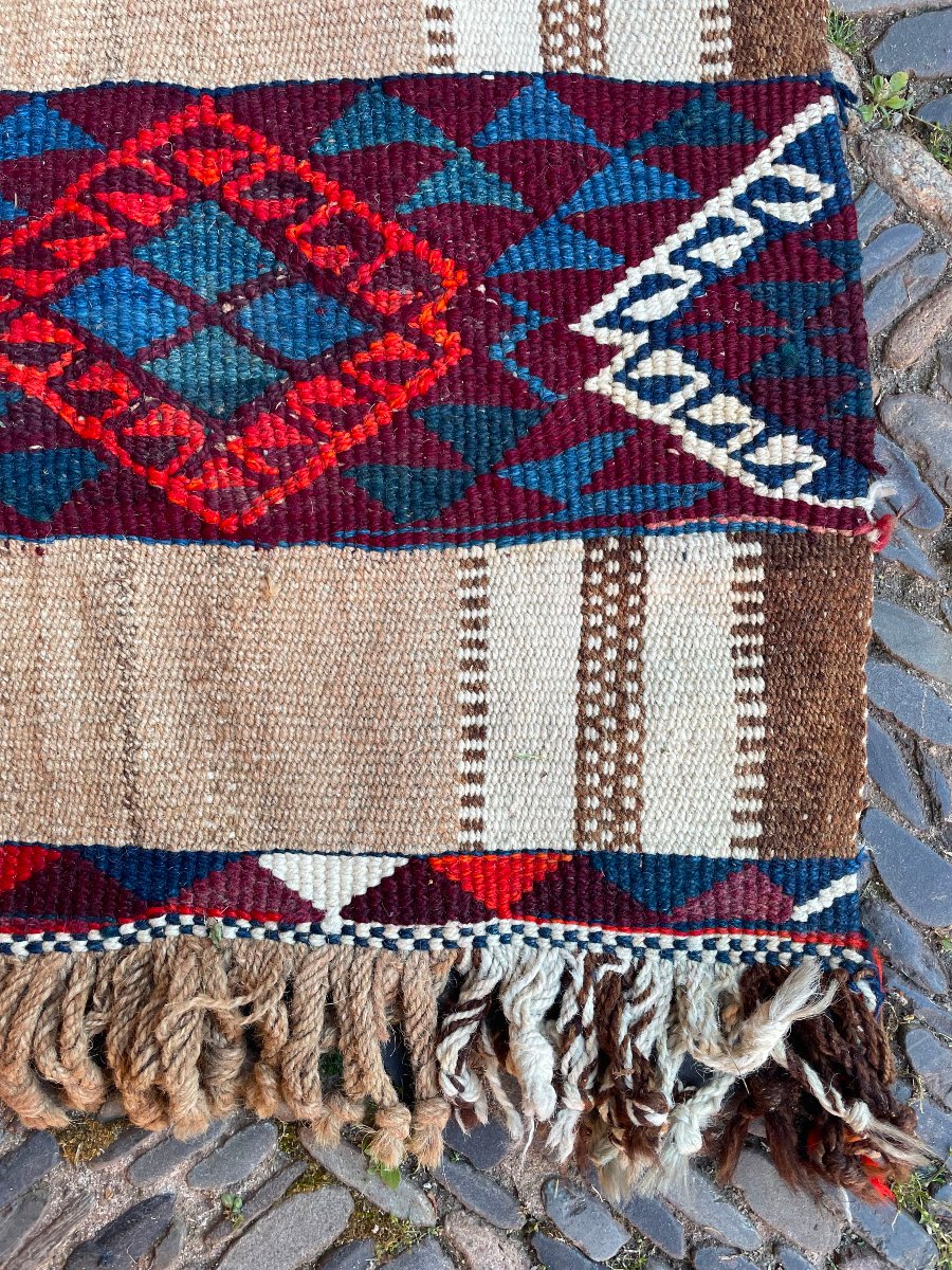 Kilim Shahsaven - Persia. Circa 1930. 165 X 90 Cm-photo-2