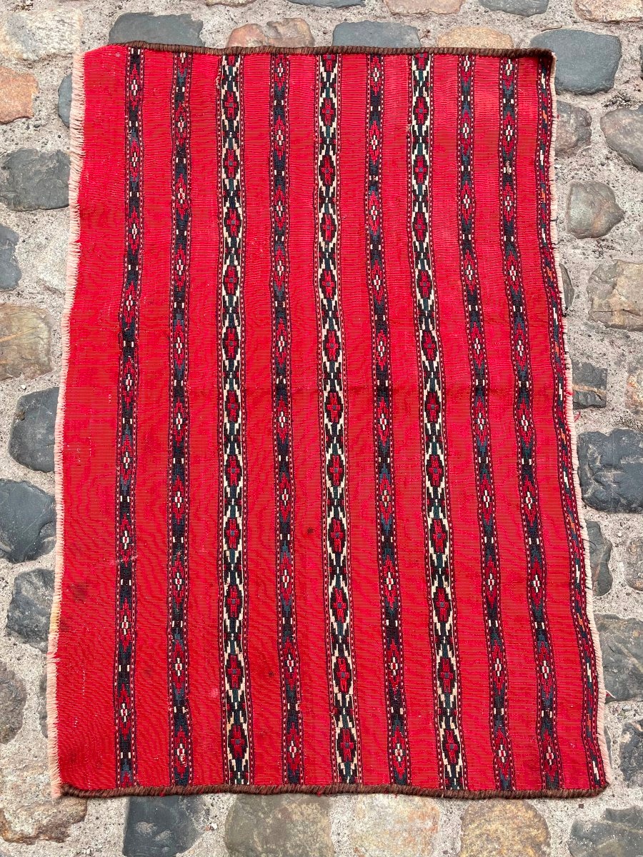 Khorjin / Face de sacoche. Yomut. Turkmène. Circa 1880.  90 x 60  cm