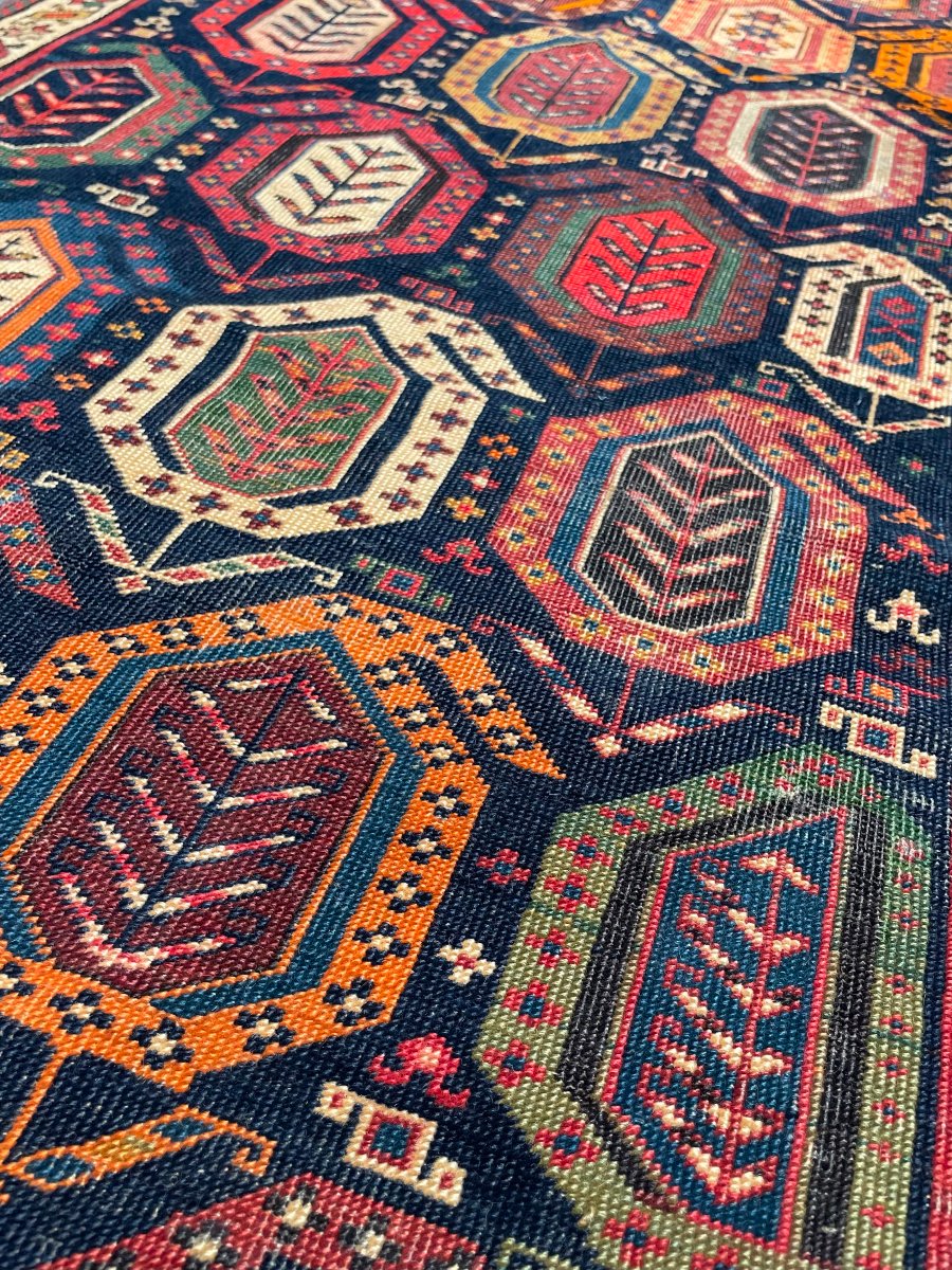 Tapis SHIRVAN - Caucase. Motif Boteh. Circa 1900.  225 x 85 cm-photo-2