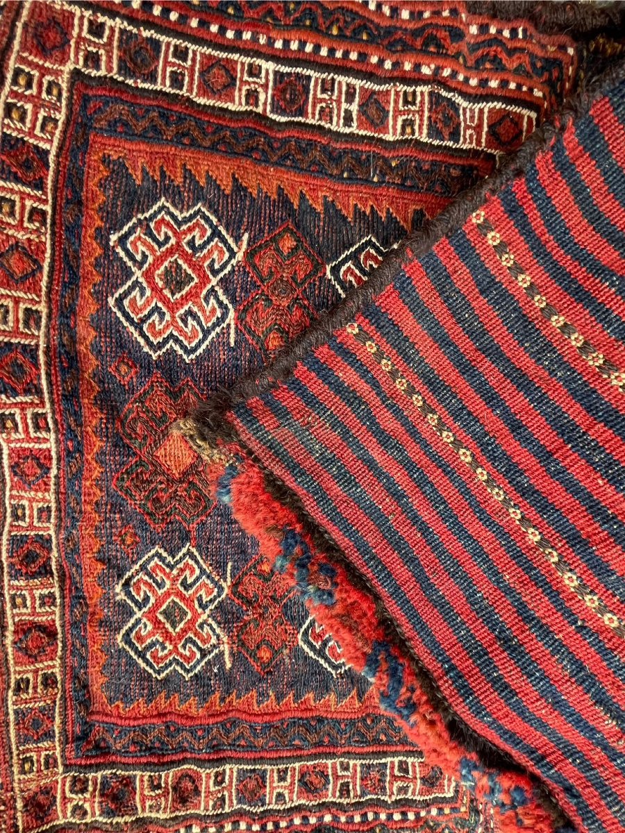 Double Bag. Bathiyari. Persia. Circa 1900. 80 X 58 Cm-photo-3