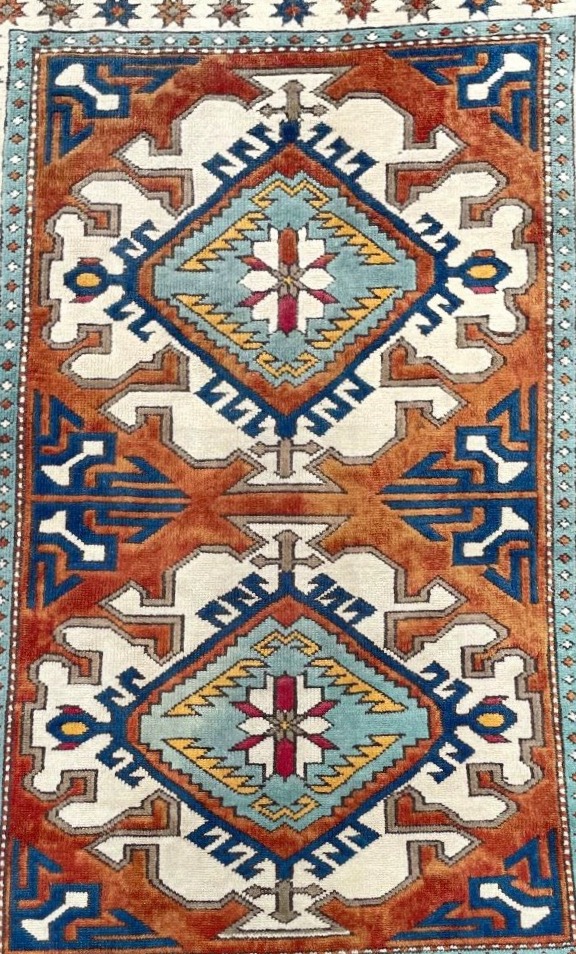 Kars Rug - Anatolia. Mid-20th Century. 185 X 130 Cm-photo-2