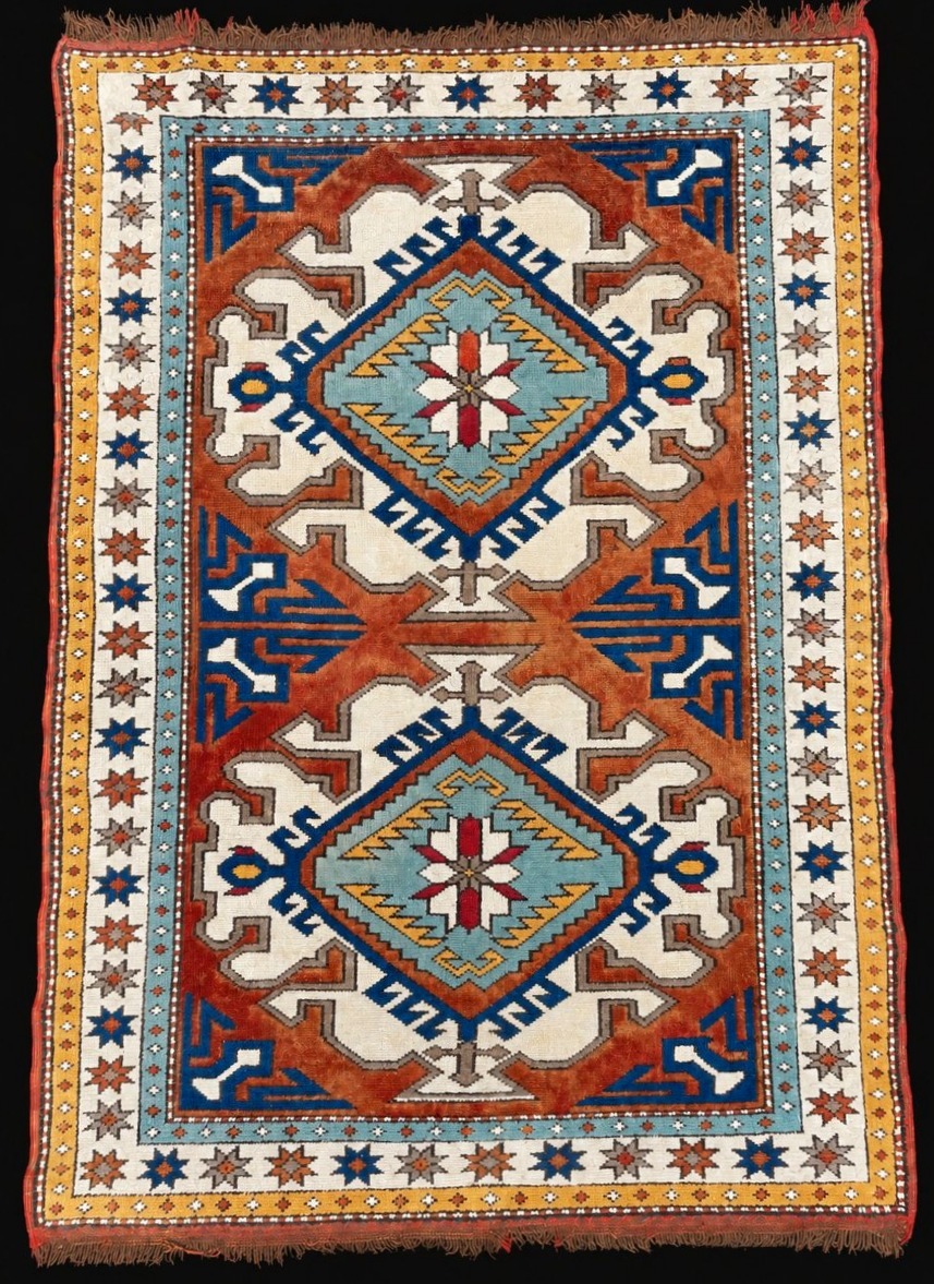 Kars Rug - Anatolia. Mid-20th Century. 185 X 130 Cm