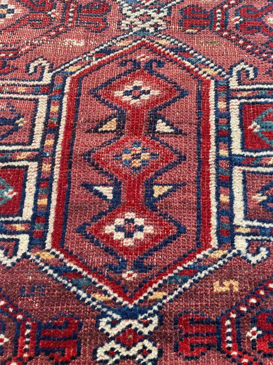 Tapis Karadagh. Nord- Ouest Perse. Circa 1900. 240 x 133 cm-photo-4