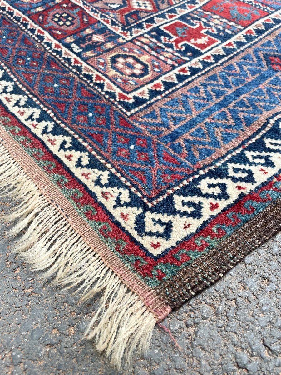 Tapis Karadagh. Nord- Ouest Perse. Circa 1900. 240 x 133 cm-photo-3