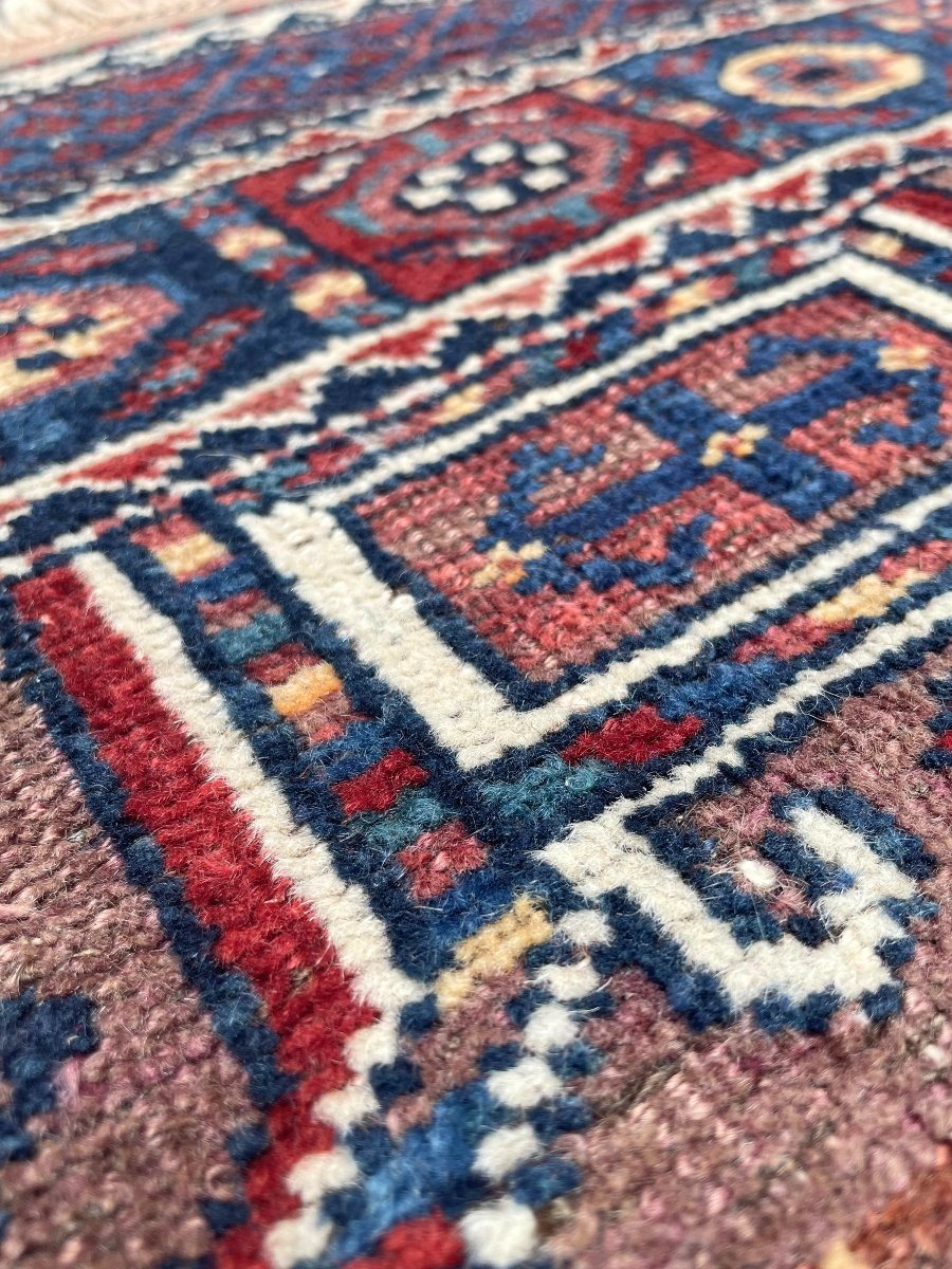 Tapis Karadagh. Nord- Ouest Perse. Circa 1900. 240 x 133 cm-photo-4