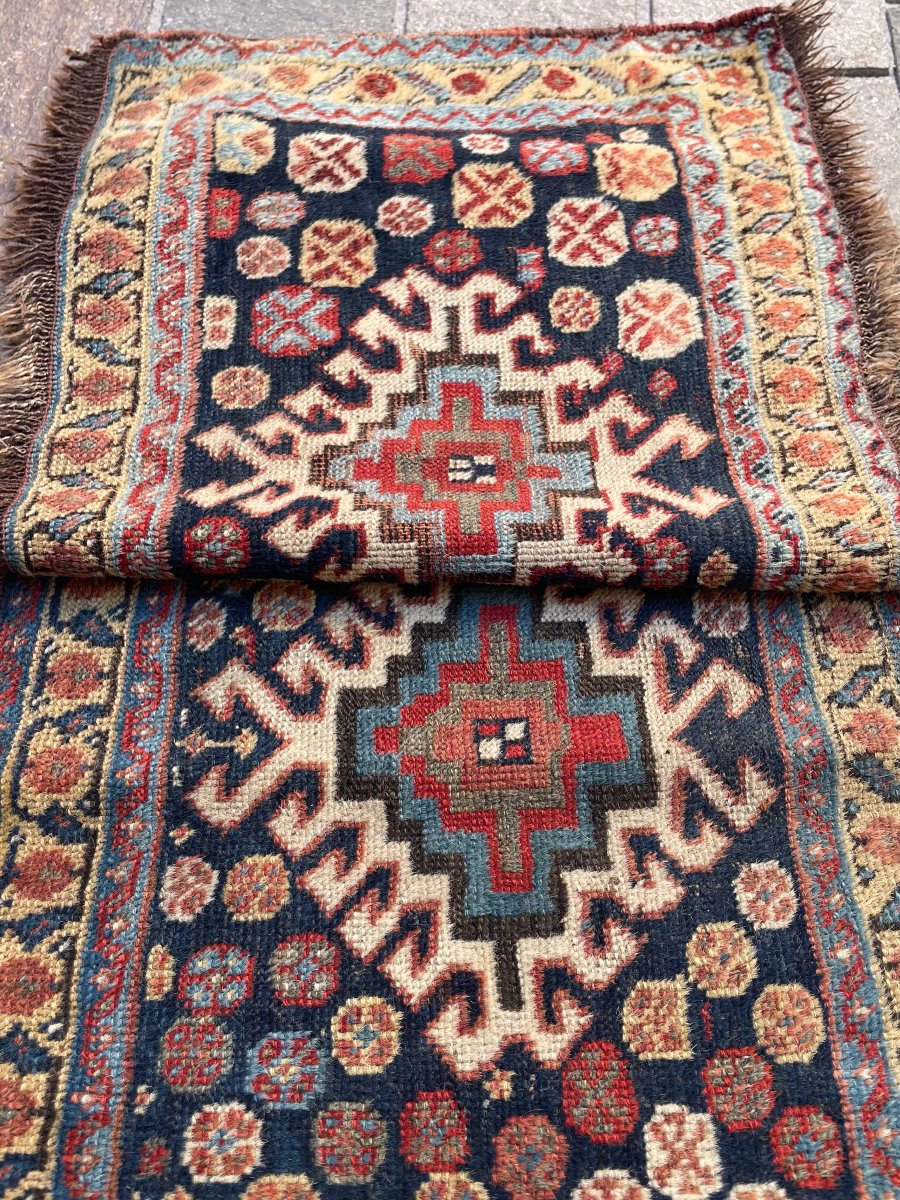 Paire de Khorjin. Perse. Circa 1900. 75 x 45 cm (x2). Tapis-photo-2