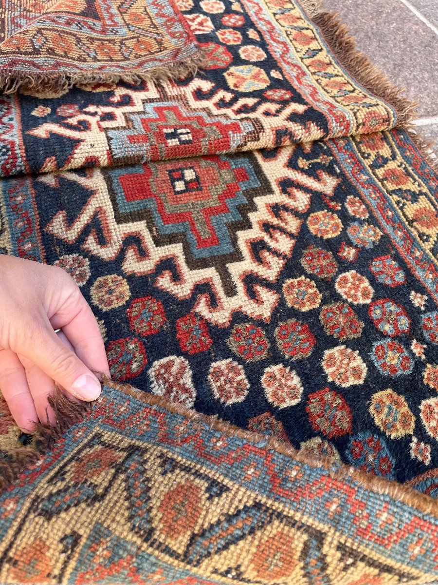 Paire de Khorjin. Perse. Circa 1900. 75 x 45 cm (x2). Tapis-photo-3