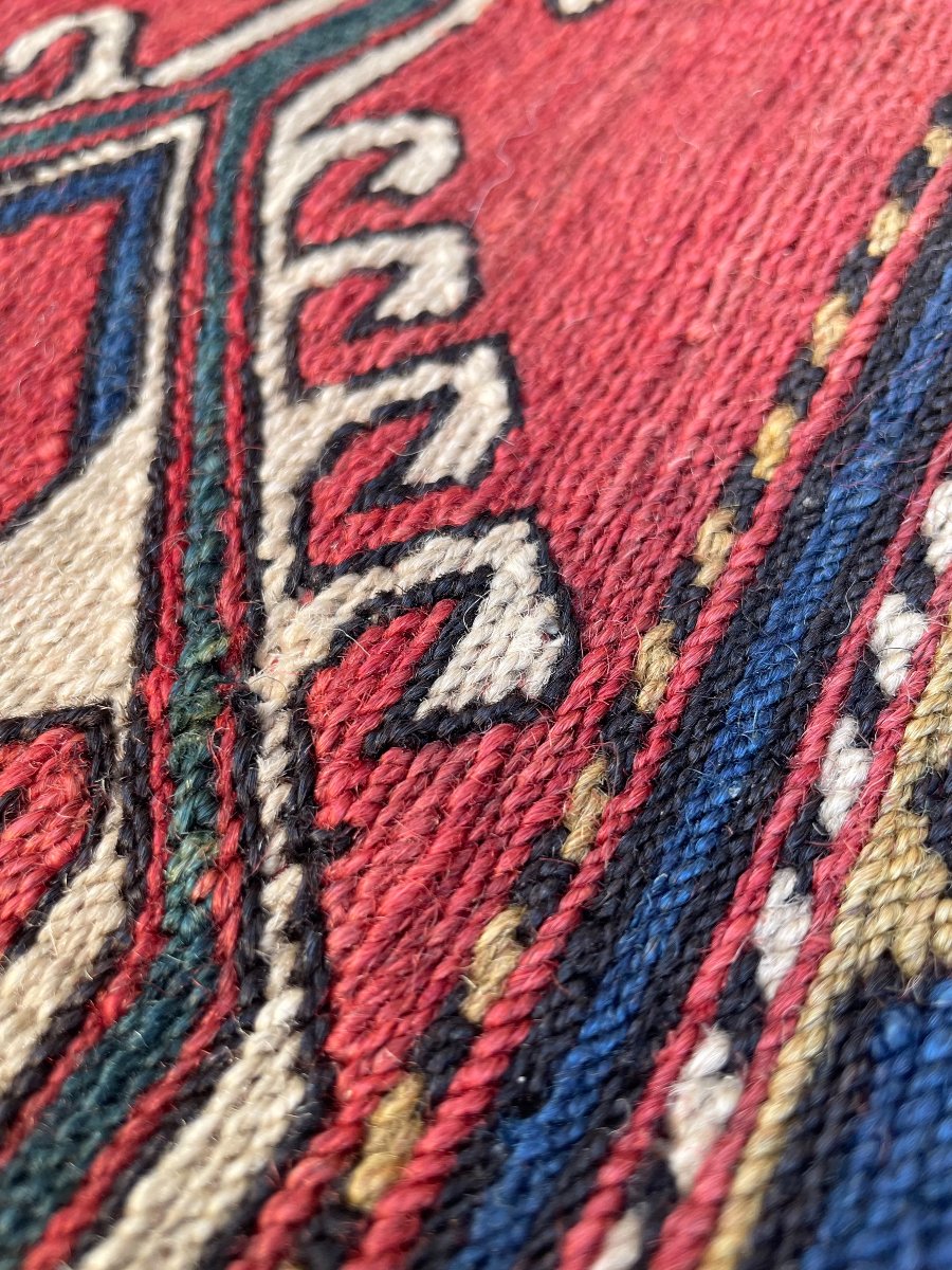 Assembled Maffrash Panels. Shahsaven. Persia. Circa 1880.  105 X 50 Cm. Rug-photo-3