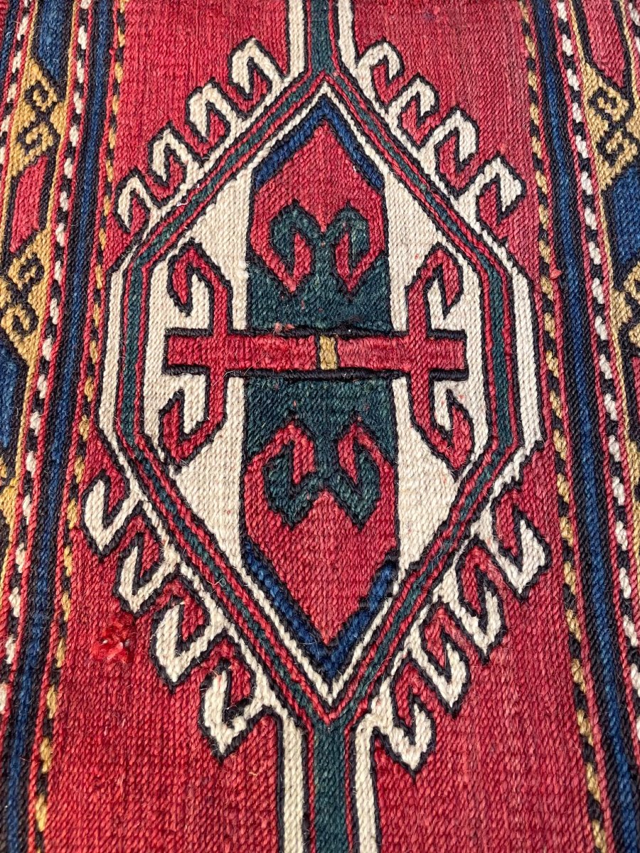 Assembled Maffrash Panels. Shahsaven. Persia. Circa 1880.  105 X 50 Cm. Rug-photo-1