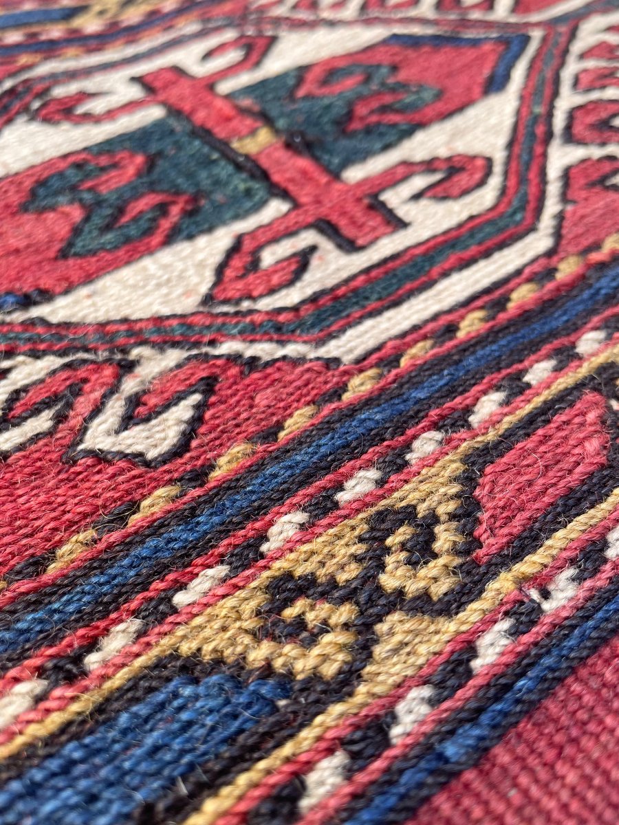 Assembled Maffrash Panels. Shahsaven. Persia. Circa 1880.  105 X 50 Cm. Rug-photo-2